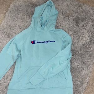 Champion teal hoodie!!!